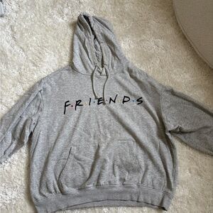 Gray Friends Hoodie